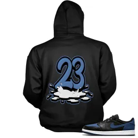 1 Low Mystic Navy Hoodie 23 Melting