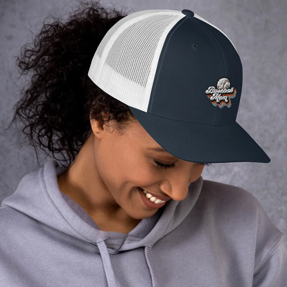 Baseball Mom Trucker Cap