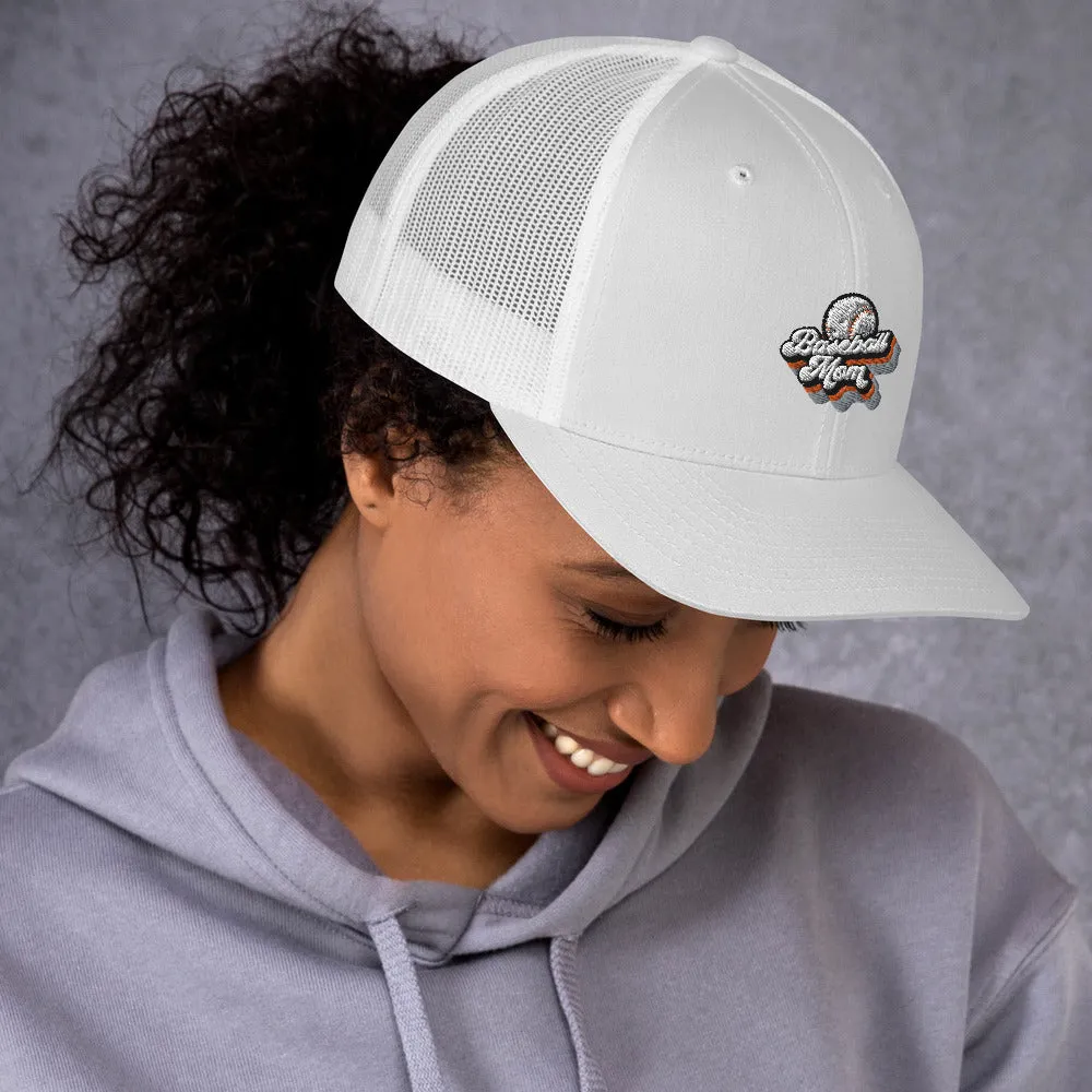 Baseball Mom Trucker Cap