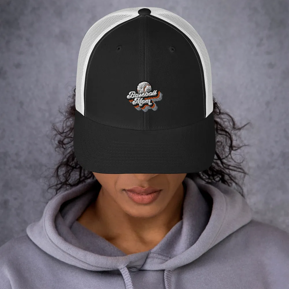 Baseball Mom Trucker Cap