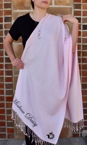 Blush Pashmina Scarf