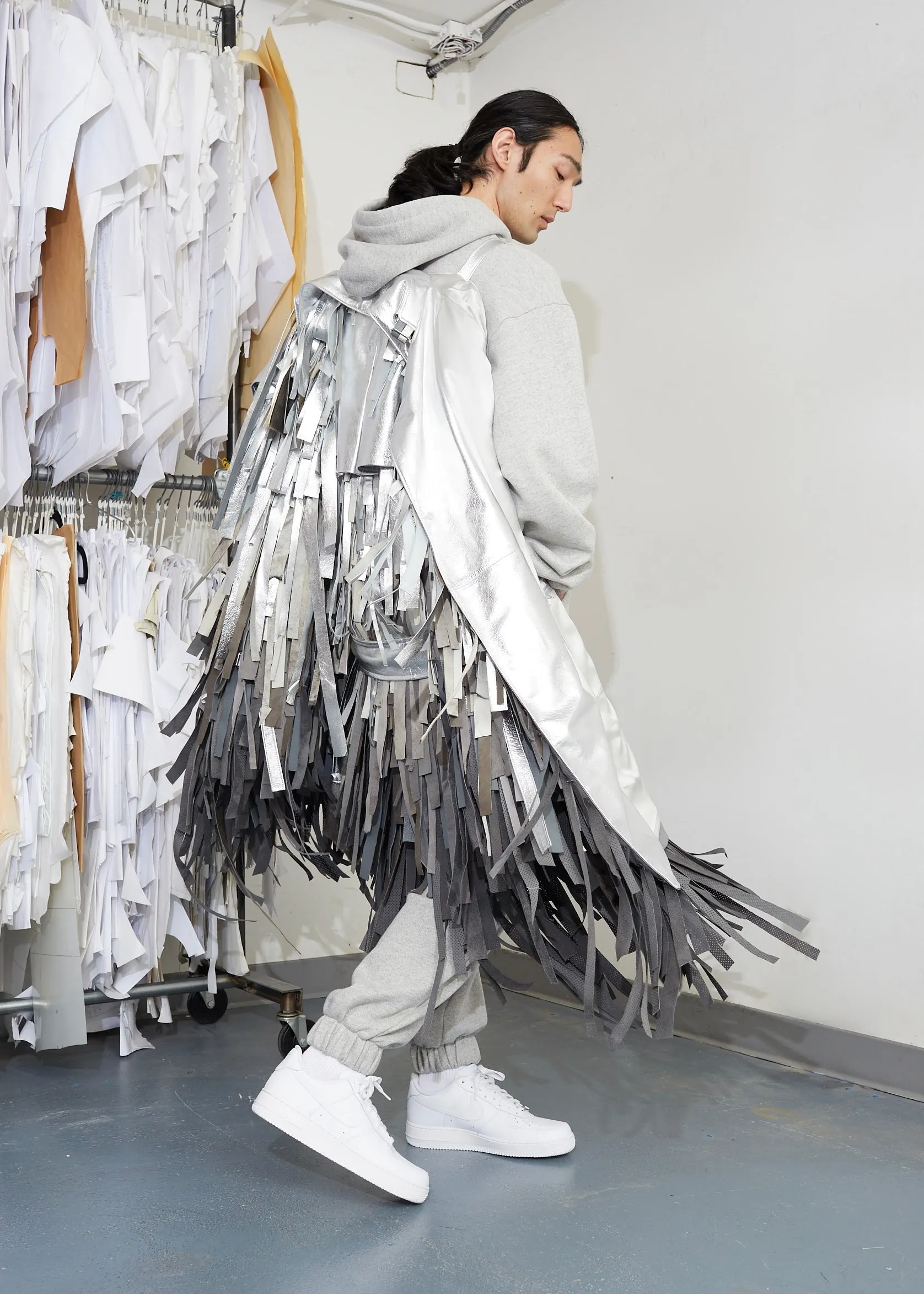 Fringe Trench Coat