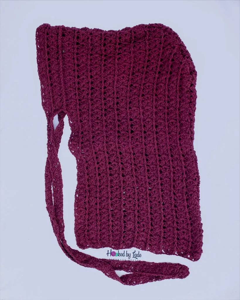 'Gèlè' Crochet Durag in Wine