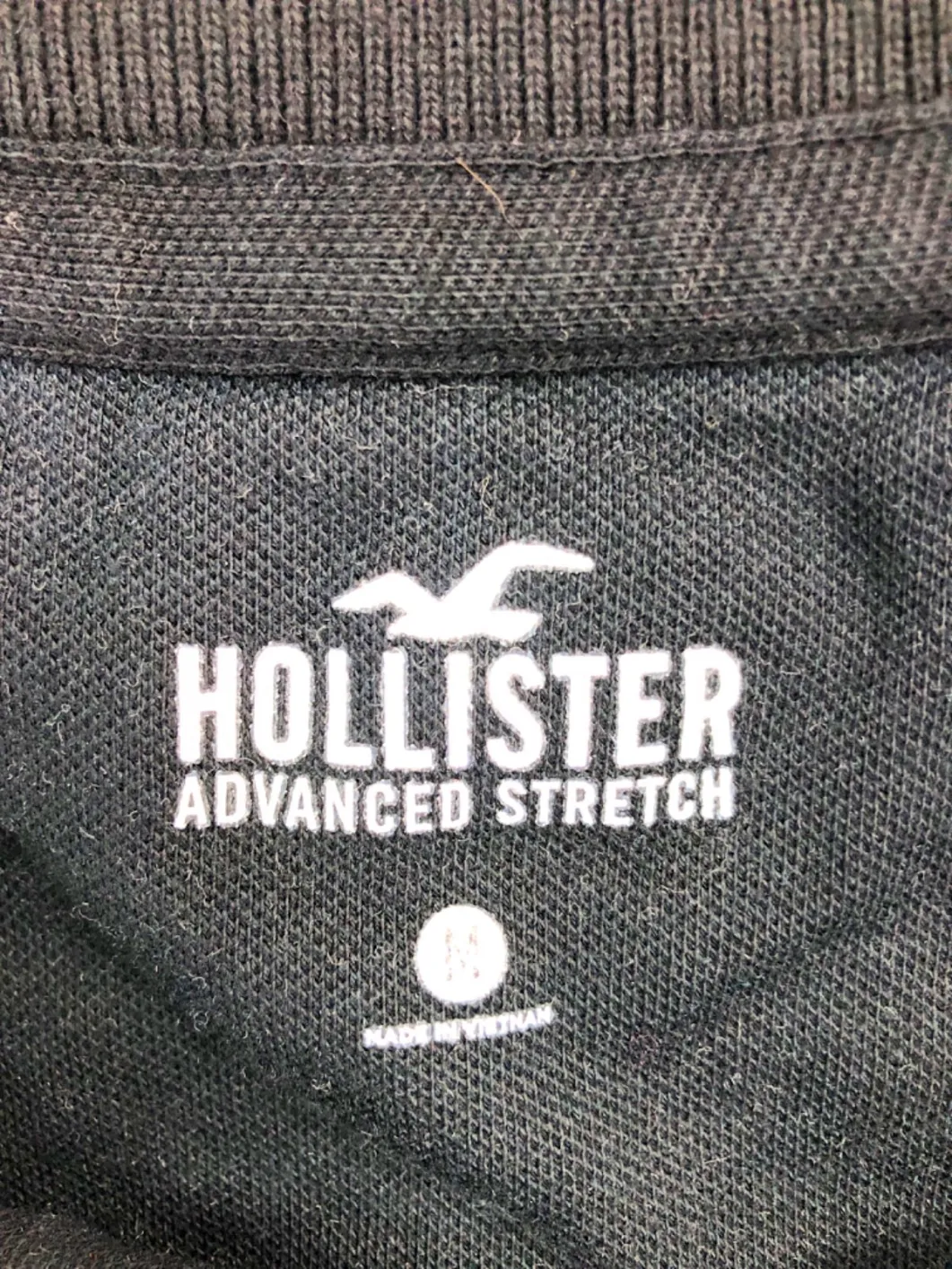 Hollister Blue Ombre Polo Shirt UK M