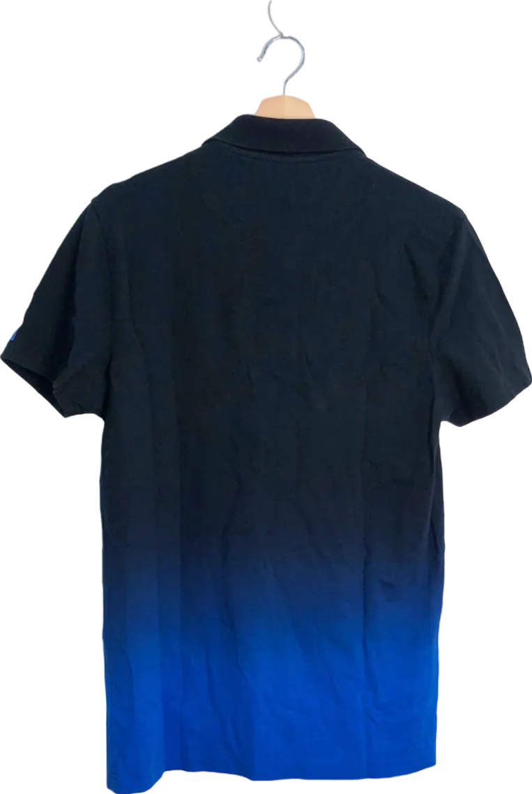 Hollister Blue Ombre Polo Shirt UK M