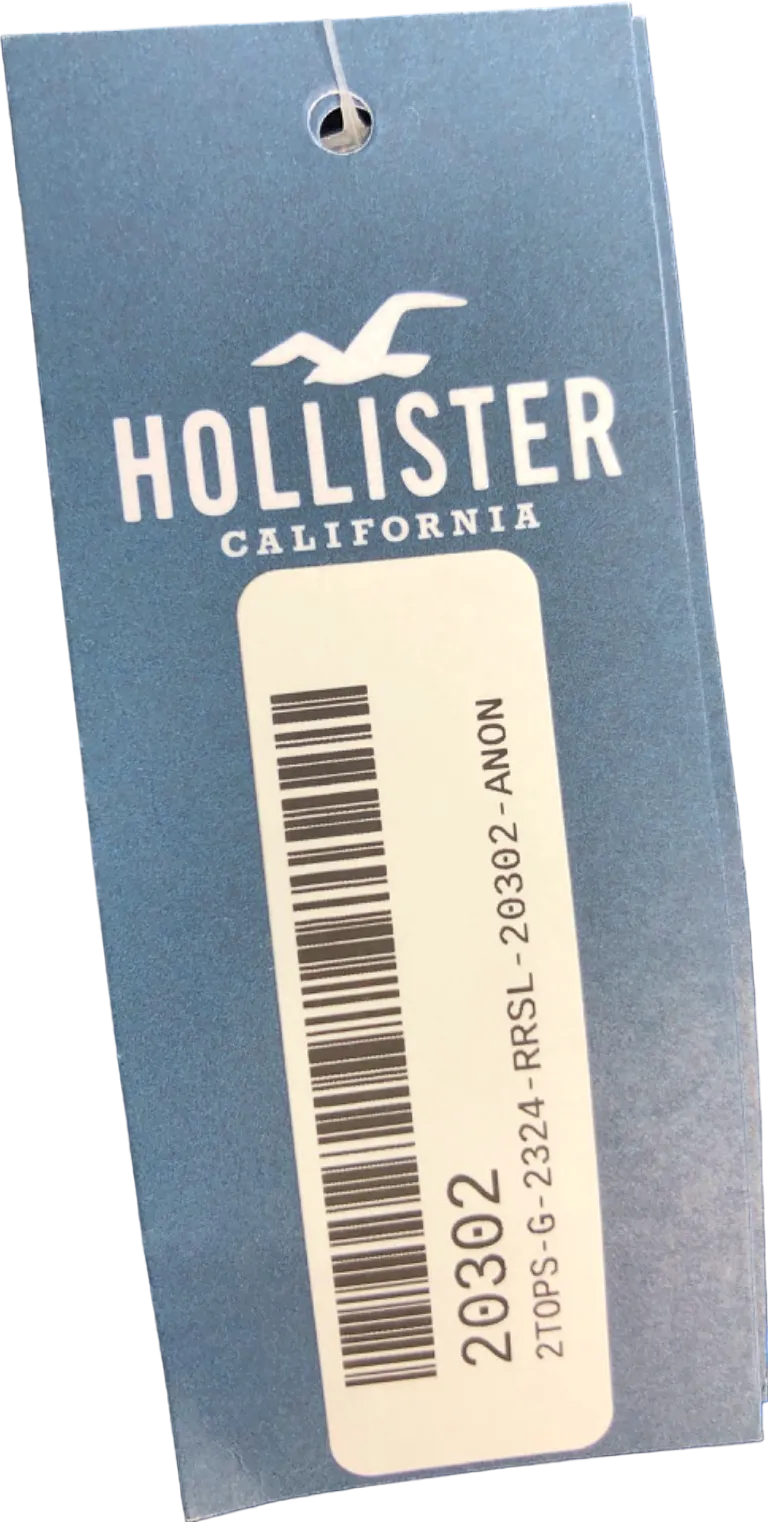 Hollister Blue Ombre Polo Shirt UK M