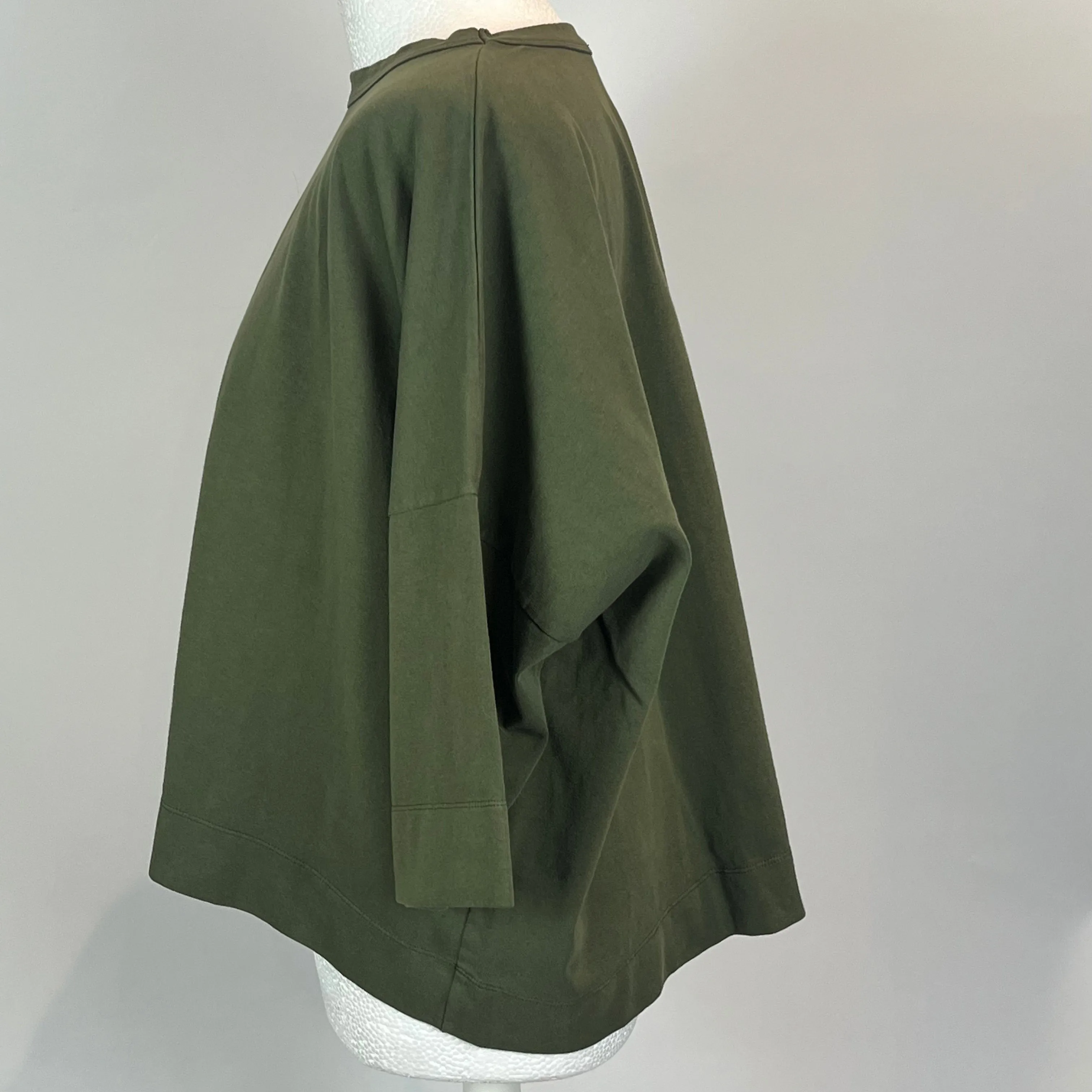 Masscob Olive Lightweight Boxy Oversize SweatshirtXS/S/M/L/XL