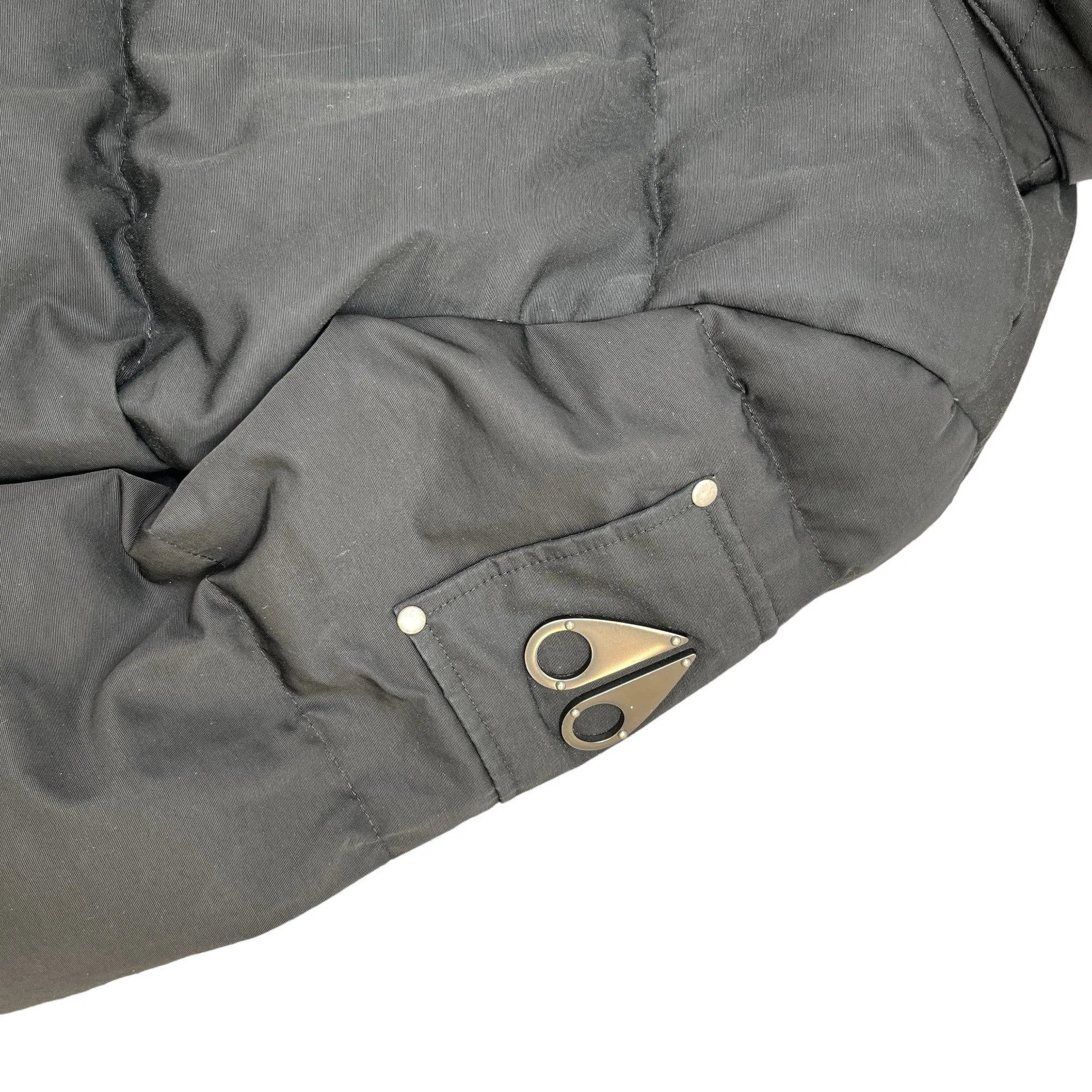 Premium Mens Medium Size 3Q Black Down Jacket