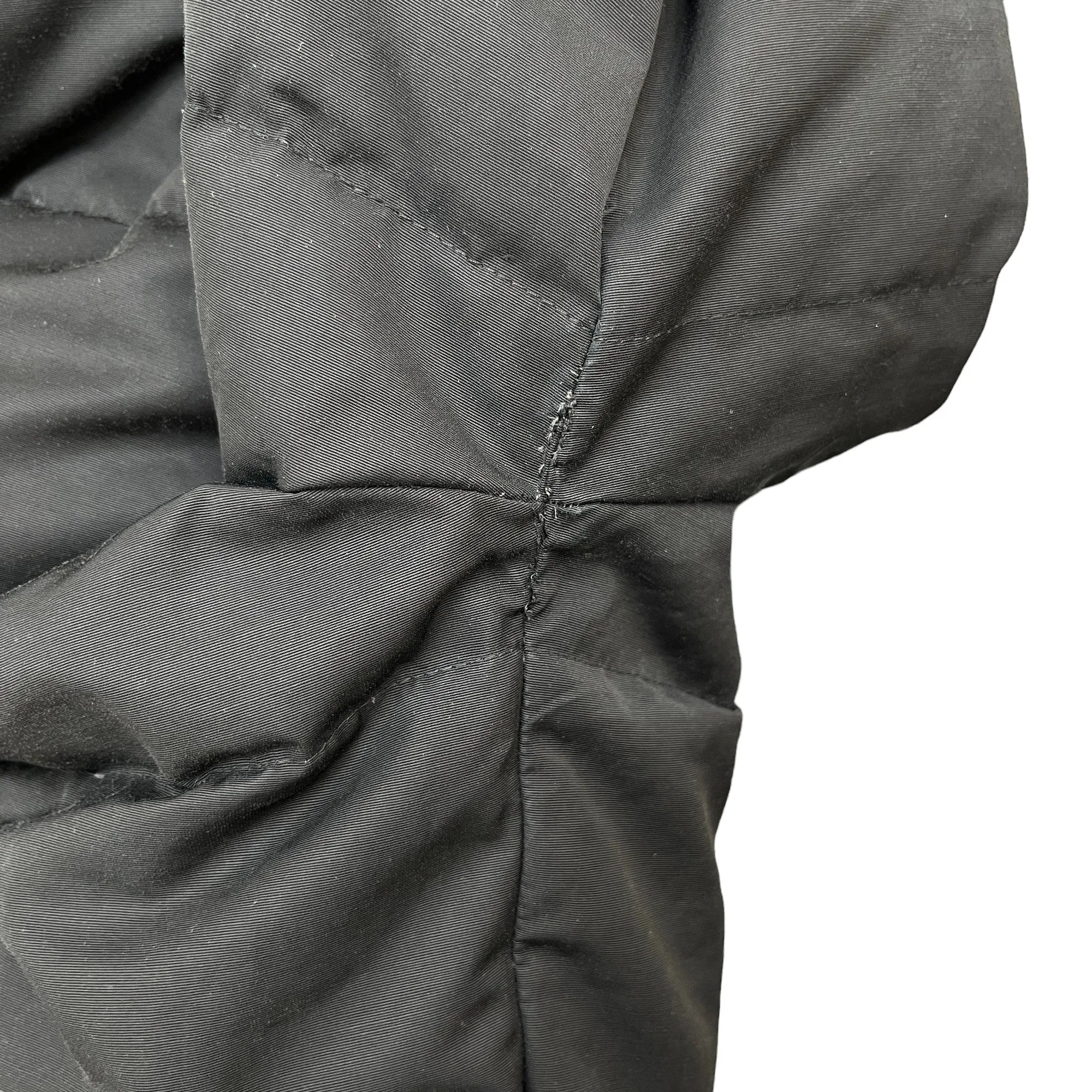 Premium Mens Medium Size 3Q Black Down Jacket