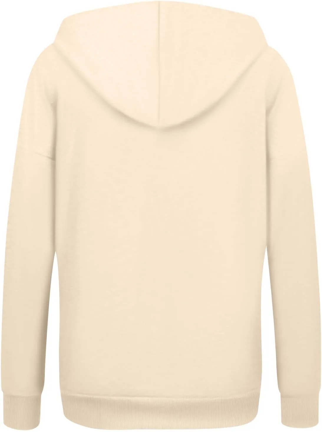 NBXNZWF Women's Zip Up Y2K Hoodies Casual Long Sleeve Oversized Sweatshirts 2025 Fall Winter Drawstring Jackets With Pockets