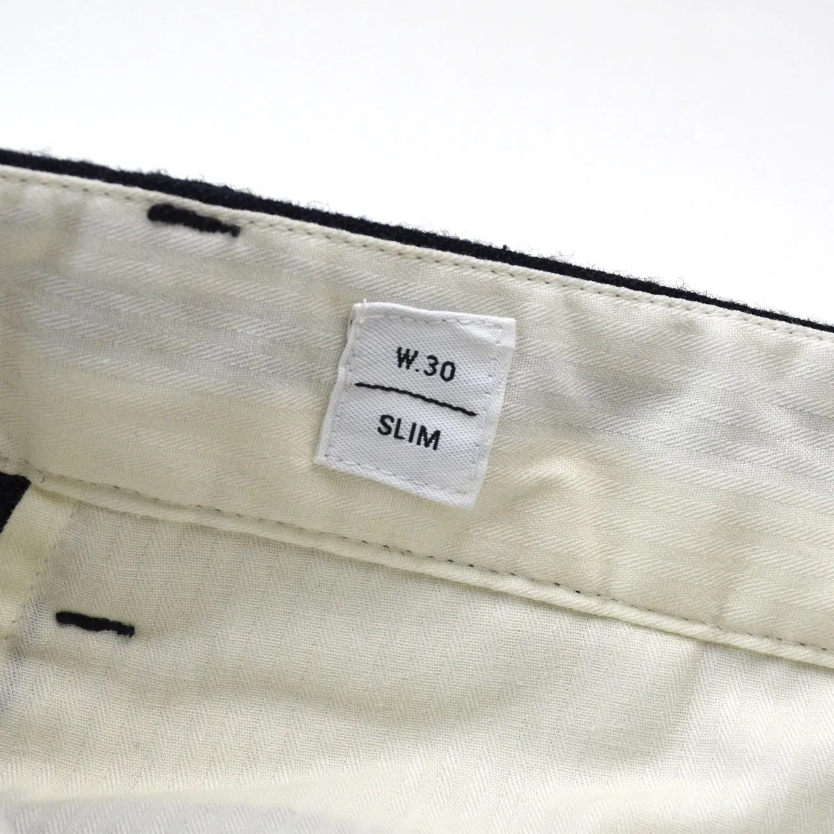 Norse Projects - Thomas Slim Looseweave Wool Trousers - Dark Navy