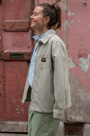 Stan Ray Quiet Green Hickory Zip Shirt