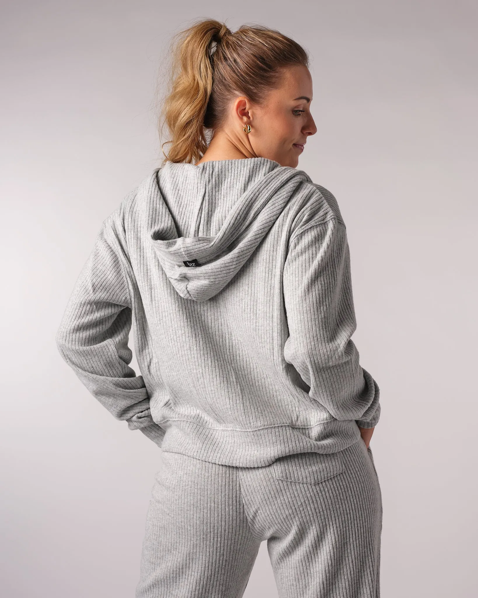 Womens Lightweight Zip - Grey