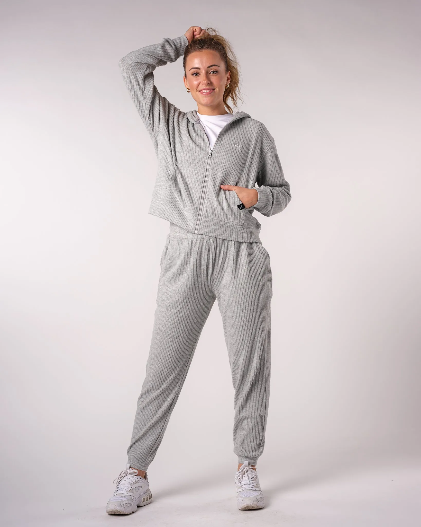Womens Lightweight Zip - Grey